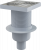 APV6411 Сливной трап 150 × 150/50, подводка – прямая, решетка – нержавеющая сталь, гидрозатвор – мокрый Alca Plast в Сочи