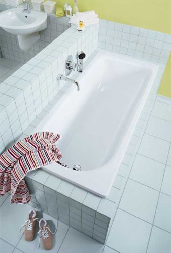 Kaldewei SANIFORM PLUS Стальная ванна Mod.375-1 180*80*41, alpine white, без ножек в Сочи