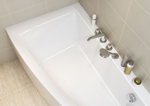 Cersanit VIRGO MAX Асимметричная акриловая ванна 150x90, левосторонняя, без ножек в Сочи