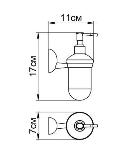 Fixsen GR-3012 Briz Дозатор жидкого мыла в Сочи